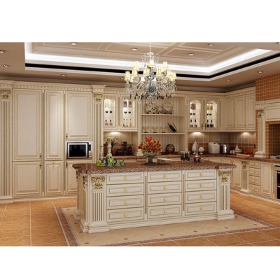 2015 new design natural comfortable modern kitchen cabinet