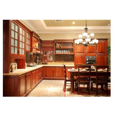 solid wood kitchen cabinet with plywood carcase(KDY-SS070), kitchen cabinet shelf brackets