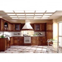 Fashionable Design Contemporary solid wood Kitchen Cabinet,kitchen cabinet dustbin